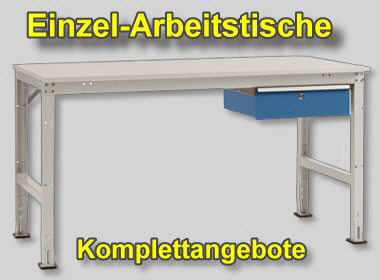 Komplettangebote Einzel-Arbeitstische