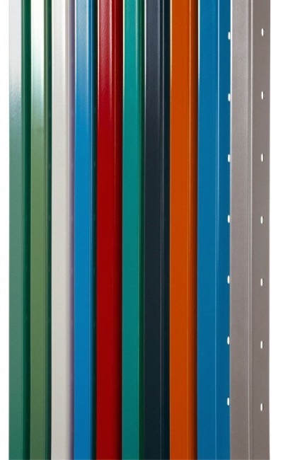 10-Farben-Regalrahmen für Metallregale